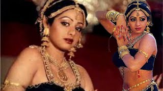 Aye Mohabbat Teri Dastan Ke Liye | Sridevi | Anuradha Paudwal | Karma | Bollywood song