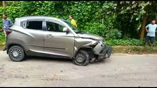 Accident at Tura Rongkhon || Alto car \u0026 Kuv