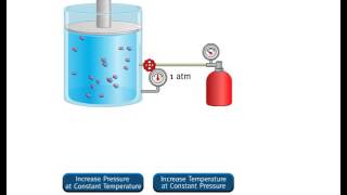 Animation : Relationship of Pressure with Volume and Temperature