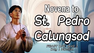 St. Pedro Calungsod Novena : Day 1 | Patron Saint of Altar servers, Filipino youth, Philippines, etc