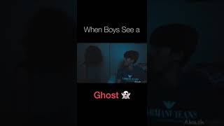 When Boys See a Ghost 👻 | Viral s #Shorts