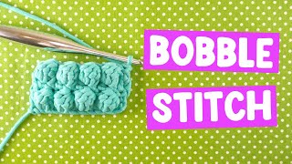 Bobble Stitch Crochet Tutorial: EASY Step-by-step Guide