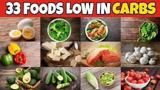 ✅ 33 Foods Low In Carbs || Low Carbs Foods 2021