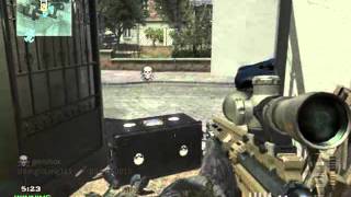 MW3 - Teammate Crushed by Airdrop Trap! (Reuploaded) *Better Quality*