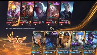 Alucard vs High Rank Enemies💀 | Most Intense Battle Who Will Win? | Mobile legends | Vistal mlbb