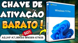 COMO TER CHAVE DE ATIVAÇÃO do Windows 11 PRO BARATO