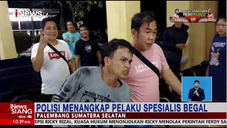 Sempat Bersembunyi, Pelaku Begal di Palembang Ditangkap saat Akan Beraksi #iNewsSiang 21/10