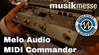 MESSE 2018 Melo Audio MIDI Commander and Audio Interfaces