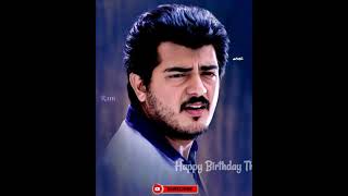 Happy Birthday Thala Ajith Sir🎂💐(Use Headphones🎧)Tamil Thala Birthday Whatsapp Status Video🎵🎵🎵