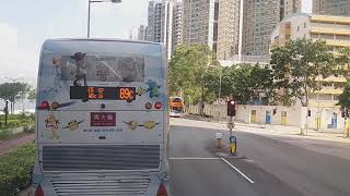 Hong Kong Bus KMB AVW57 @ 289K 九龍巴士 Volvo Super Olympian 大學站 - 富安花園 (循環線)