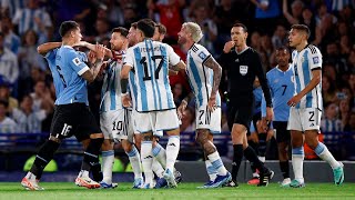 CHAU INVICTO: Argentina perdió 2 a 0 contra Uruguay