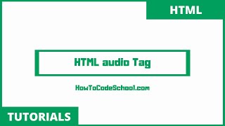 HTML Audio Tag