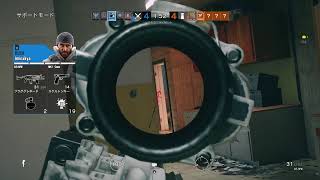 [R6S]キャリーするﾄｵﾓｳレインボーシックスシージランクマッチ参加型