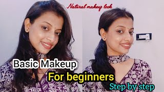 Easy Makeup for beginners step by step💄#makeuptutorial#makeupvideo#makeupproduct#naturalmakeup