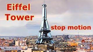 Lego 21019 – Building the Eiffel Tower – Stop Motion