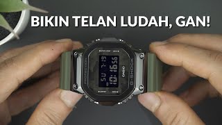 BIKIN TELAN LUDAH!  CASIO G-SHOCK GM-5600B-3DR METAL BEZEL