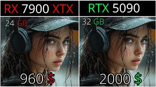 RTX 5090 vs RX 7900 XTX : 30 GAMES TEST at 4K