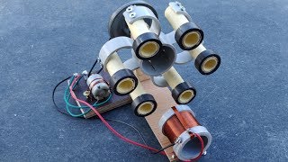 Free Energy Generator Using Copper Coil Activity