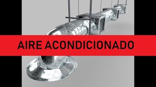 Calculo de Ductos de AIRE ACONDICIONADO en DISEÑO de Sistemas para instalaciones HVAC por CONDUCTOS