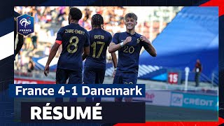 Résumé France Espoirs 4-1 Danemark et réaction de Thierry Henry I FFF 2023