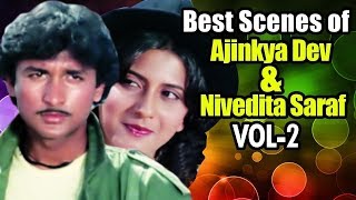 Best Scenes of Ajinkya Dev \u0026 Nivedita Saraf from Marathi Movie \