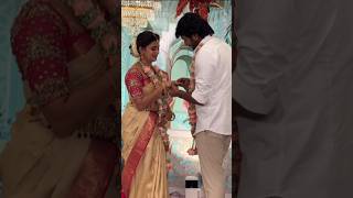 Serial actress #vaishnavi \u0026 #vasanth engagement 😍✨💃🏻 #shortsvideo #shortsfeed #youtubeshorts  #love