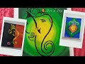 Easy Vinayagar chaturthi painting | Simple acrylic painting | Art n Dip