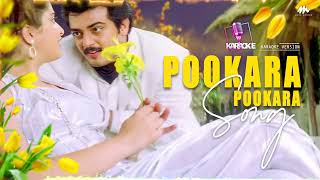 Pookara Pookara  Song | Karaoke Version | Ajith Kumar , Vasundhara Das | Mass Audios