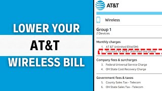 How to Reduce your AT&T Wireless Bill (Tips & Tricks)