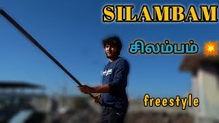 Silambam freestyle - actor kaushik | silambatam | Bo staff | traditional art | Art