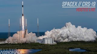 Watch SpaceX launch (and land) a Falcon 9 going to the ISS! (CRS-19)
