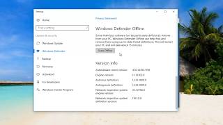How To Enable Windows Defender In Windows 10