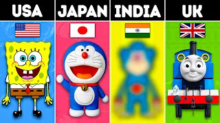 COUNTRIES और उनके सबसे मशहूर CARTOONS | Top Cartoons From Different Countries