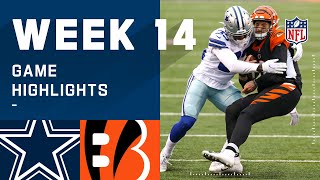 Cowboys vs. Bengals Week 14 Highlights | NFL 2020