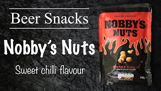 Beer Snacks (9) - Nobby's Nuts !  Sweet chilli  flavour.