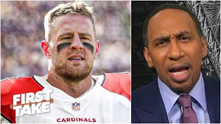 Stephen A.: J.J. Watt 'kind of blew it' by choosing the Cardinals | First Take