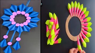 2 Beautiful Wall Hanging pepar craft ideas//Unique WallHanging pepar craft Home Design//Home Design.