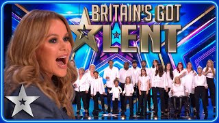 SURPRISE audition fills the auditorium with JOY! | Auditions | BGT 2023