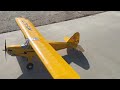 piper cub phoenix models with saito fa 62b 4 stroke engine= “zen”