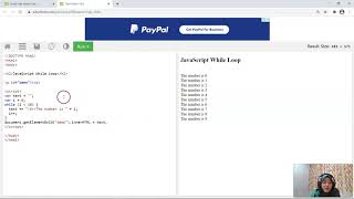 Designing website using JavaScript Part III (Loop and Function)