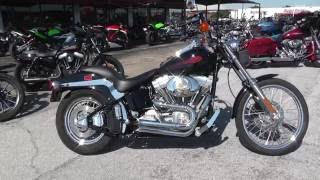 080702 - 2001 Harley Davidson Softail Standard FXST - Used motorcycles for sale