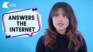 Selena Gomez eats Oreos with a FORK?! | 'Answers the Internet'