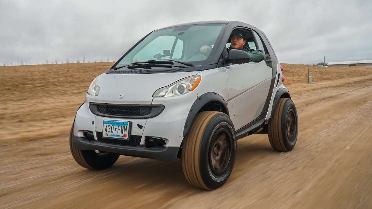 Lifted Offroad Smart Car