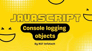 Javascript console logging objects | English 💥🚀