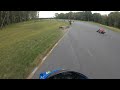 nyst crash cbr taken out by supermoto out of control