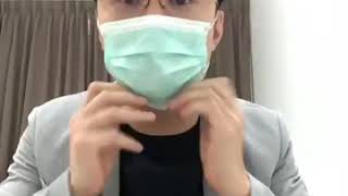 怎樣戴口罩才不會使眼鏡起霧 How to prevent fog on glasses when putting on a mask