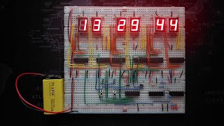 Building a 24 Hour Clock on Breadboards