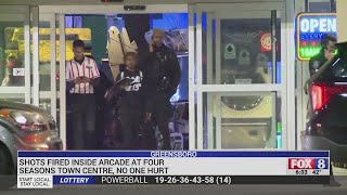 Shots fired in arcade in Four Seasons Town Centre