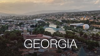 Footage of beautiful Georgian landscapes