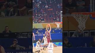 Andrejs Gražulis' Layup #fiba #basketball #latvia #forward #lbaseriea #eurocup #aquila #trento